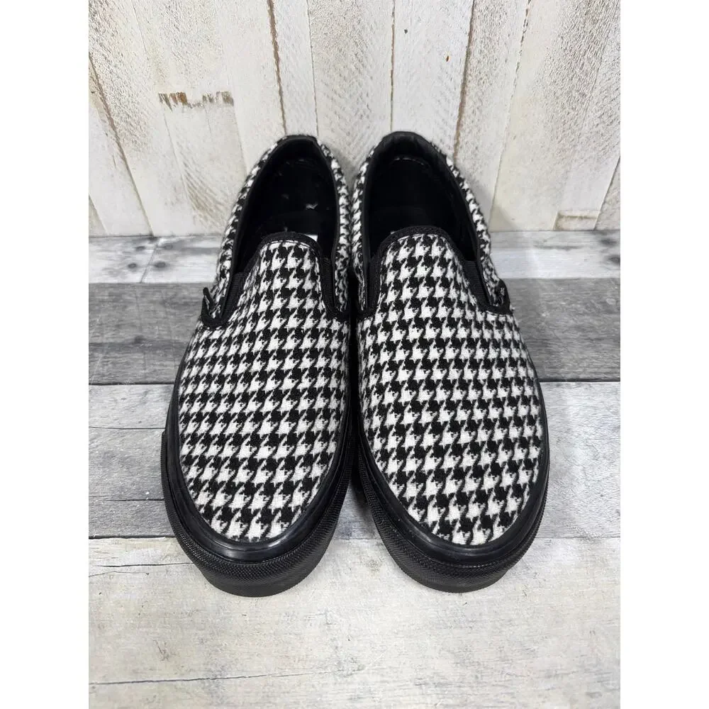 NEW Vans LX Vault Houndstooth Slip On Sz. 10
